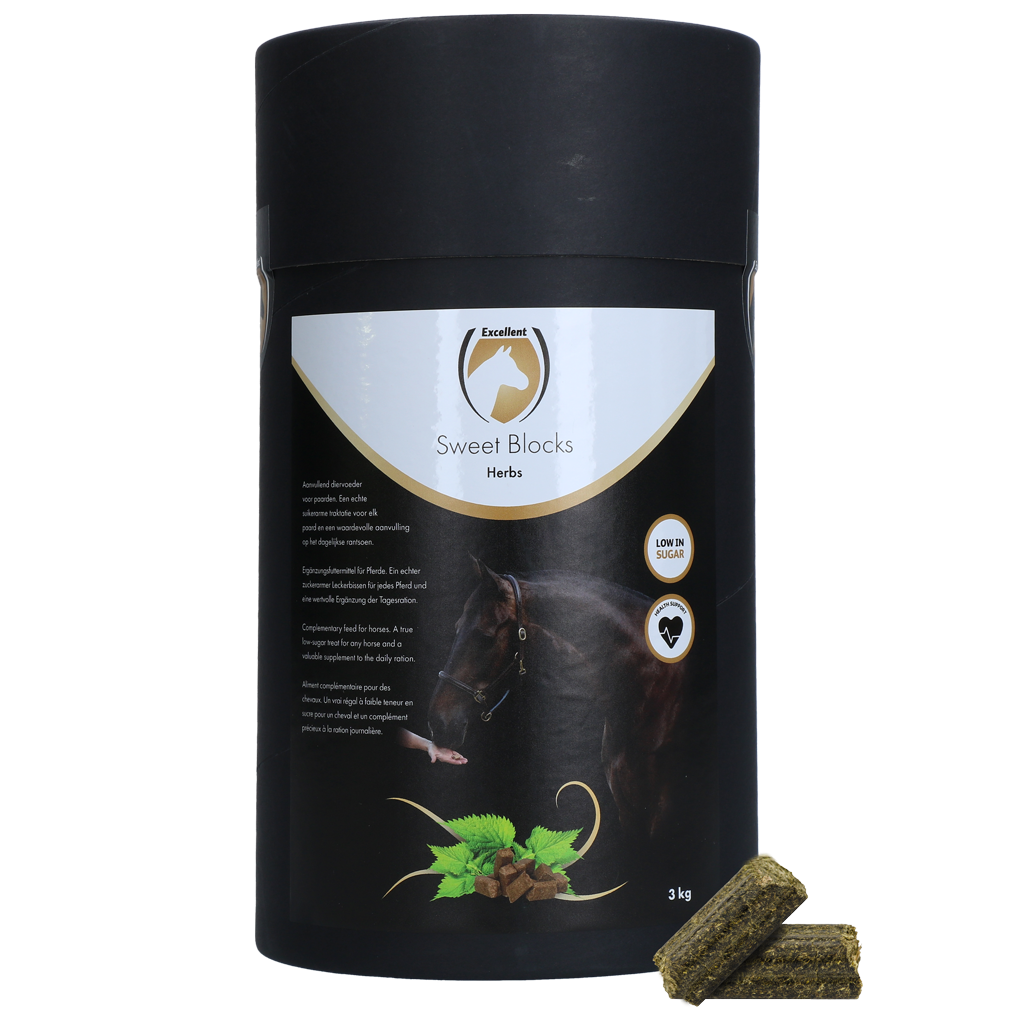Excellent Horse Sweet Blocks Herbs Herbs 3 kg