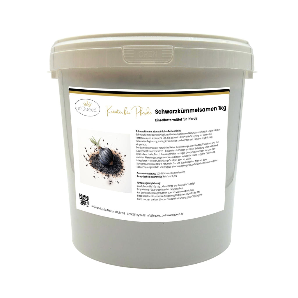 Schwarzkümmel Pferd 1kg - TierVita