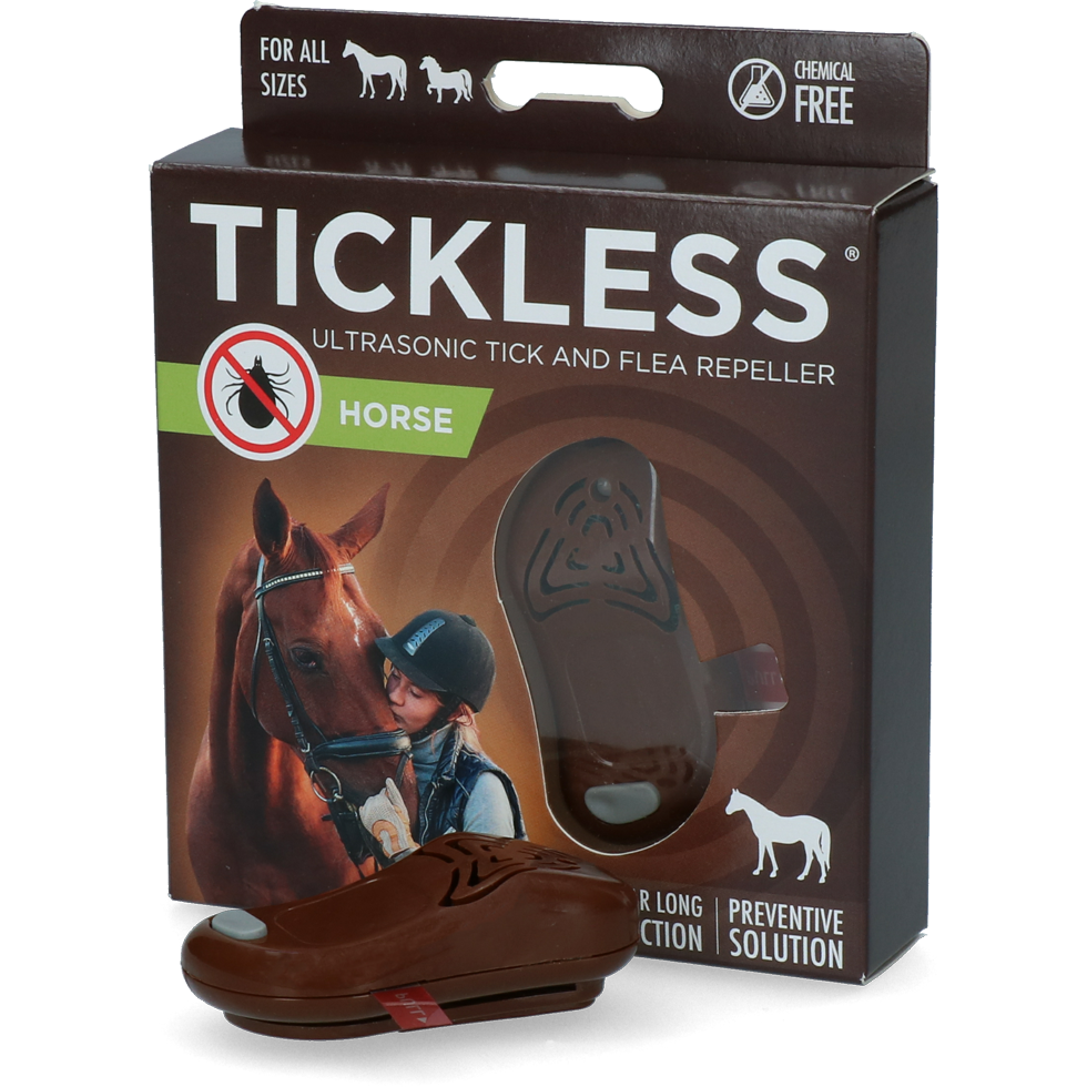 Tickless Horse Mindestschutz von 6 Monaten Braun