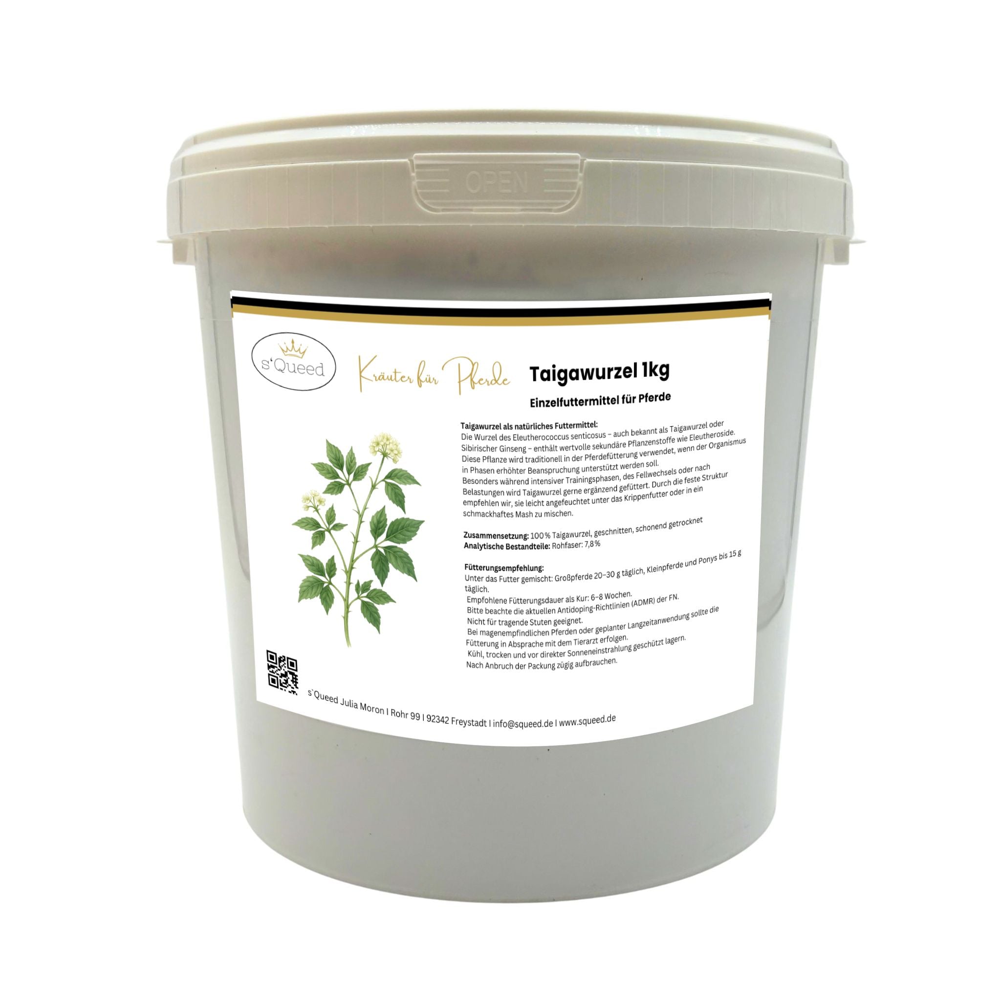 Taigawurzel Pferd 1kg - TierVita