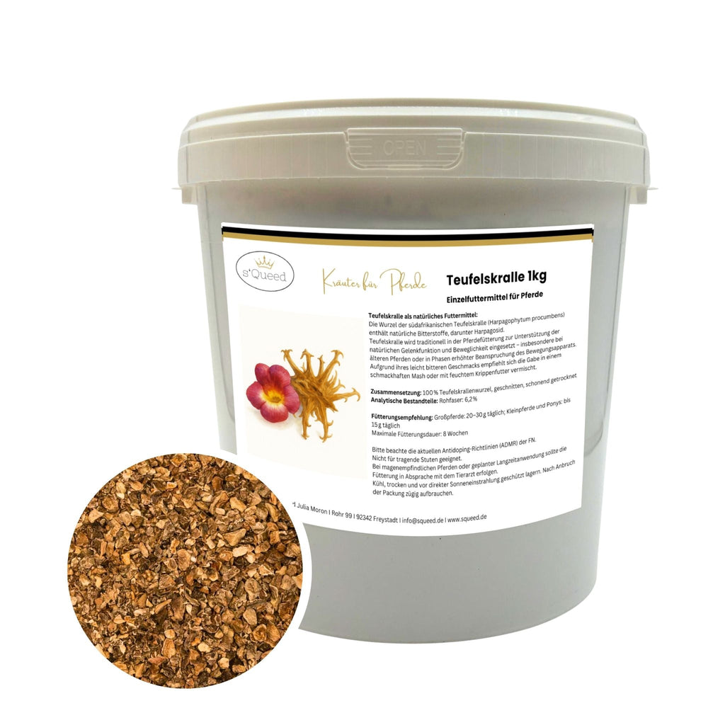 Teufelskralle Pferd geschnitten 1kg - TierVita