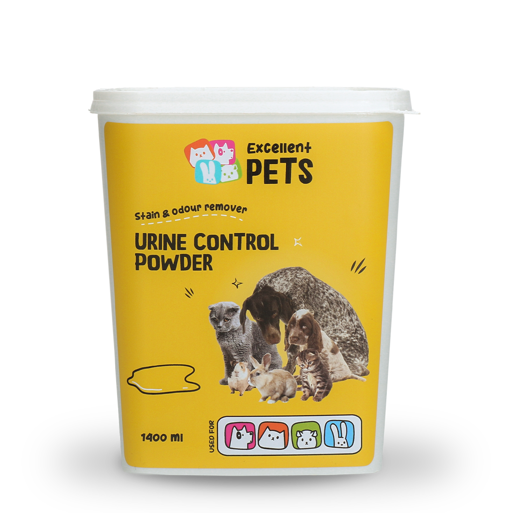 Urinreiniger Pulver für Haustiere 1400ml – Excellent Pets Urine Control