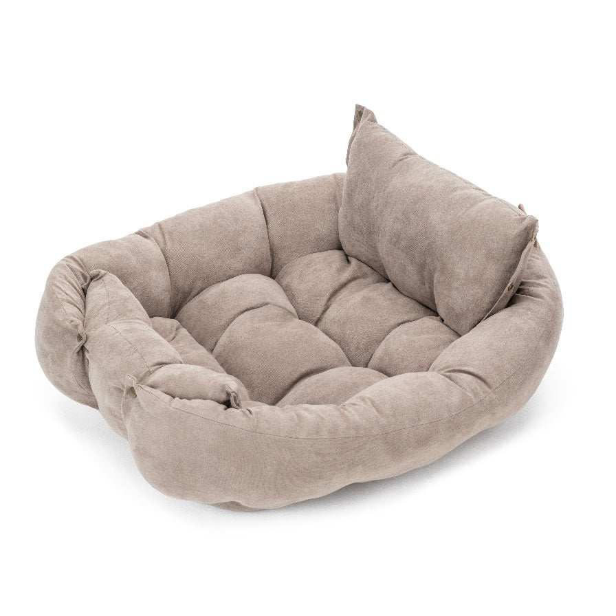 Leichte Matte mit Kissen mit drei verschiedenen Liegemöglichkeiten - TierVita