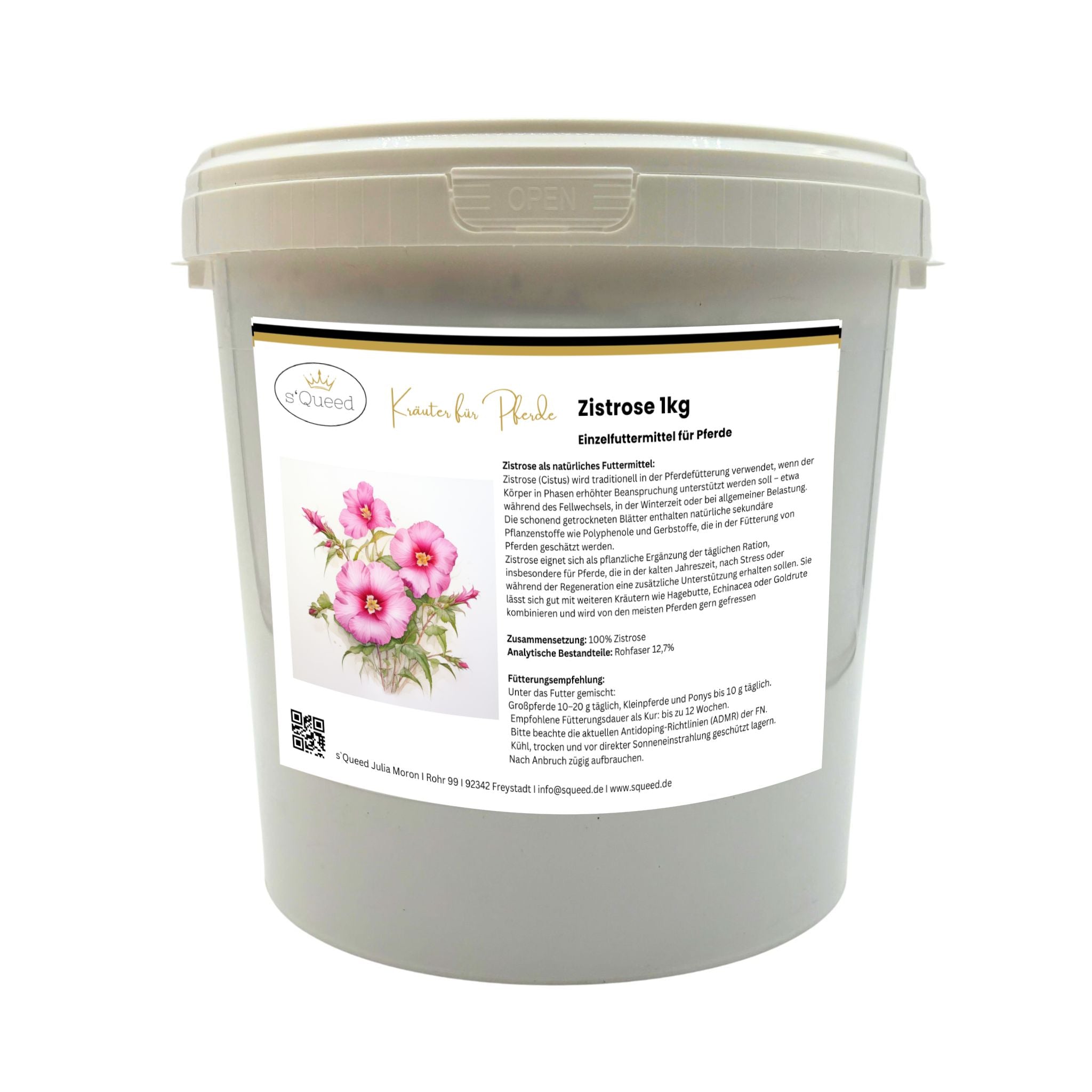 Zistrose Pferd 1kg - TierVita