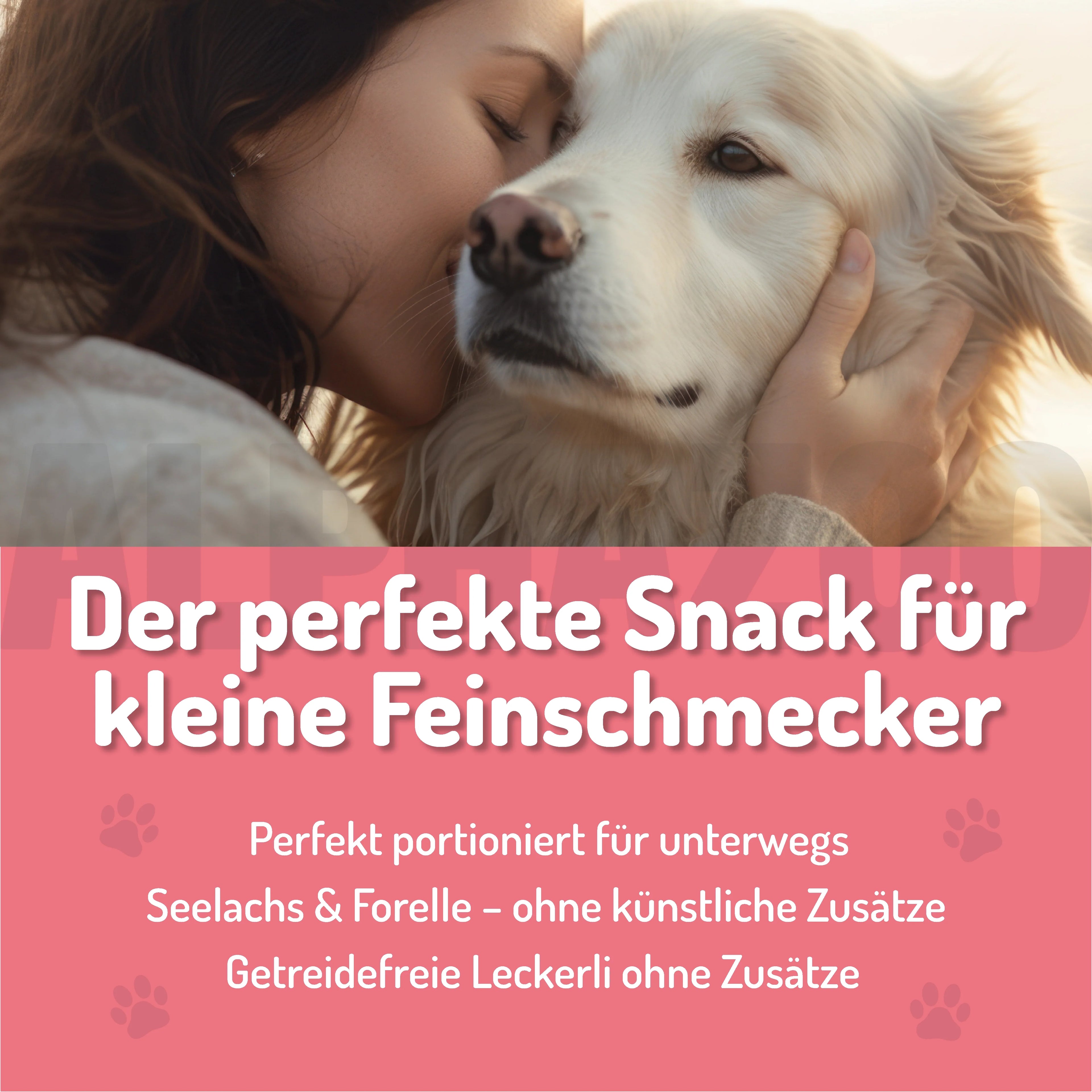 Alles Fisch Auf'm Tisch – Softsnack für Hunde, Seelachs & Forelle, getreidefrei