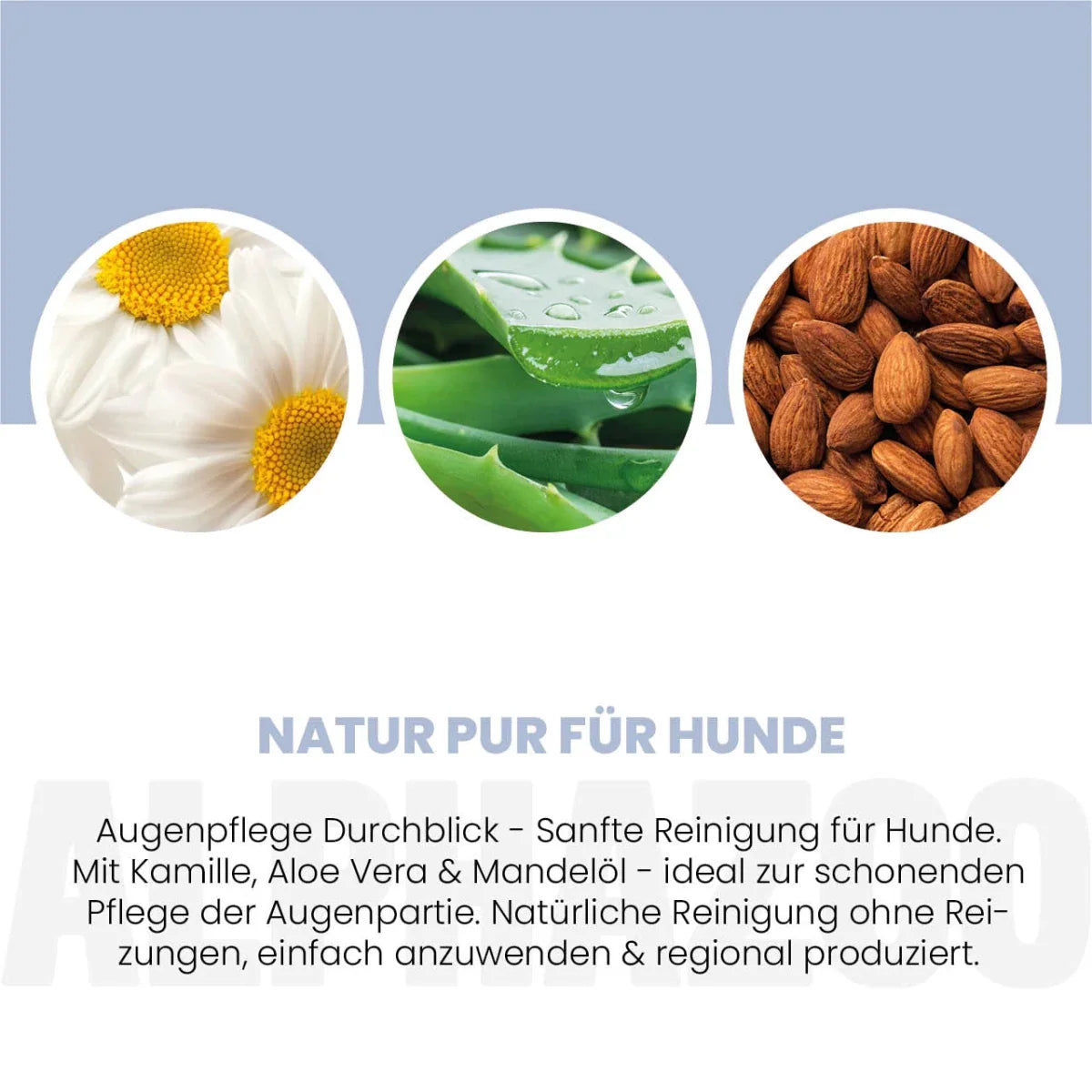 Durchblick Augenpflege für Hunde – mit Aloe Vera, Kamille & Calendula