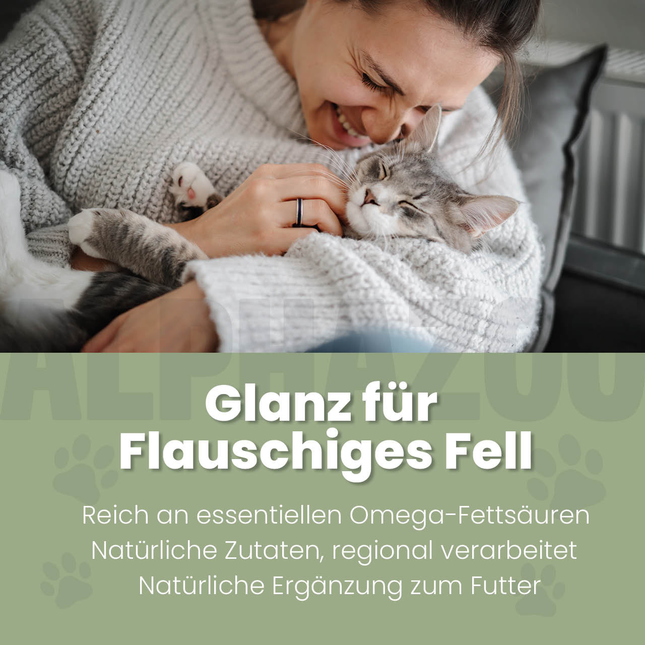 Fellliebe Futteröl für Katzen – Lachs, Mandel & Argan kaltgepresst