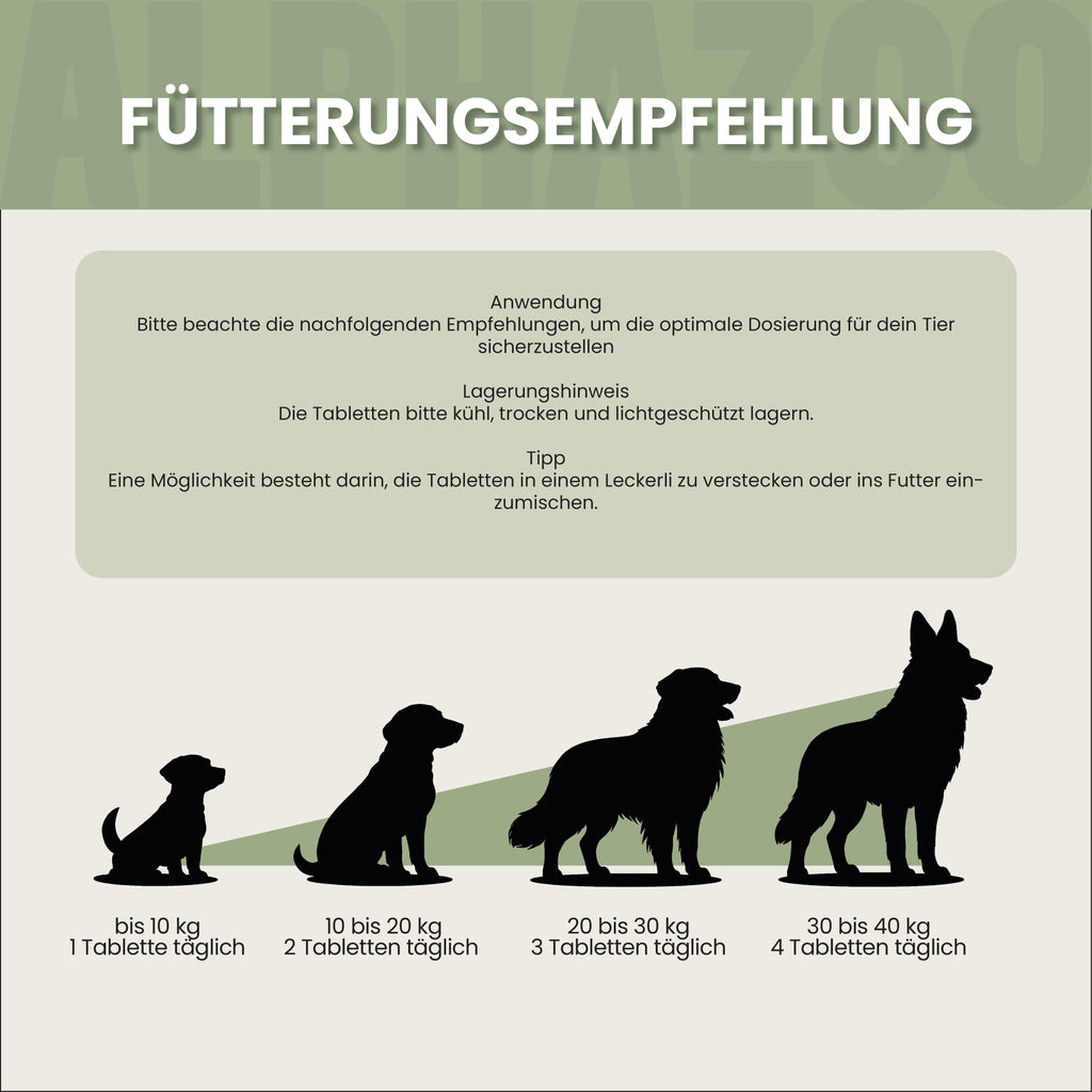 Spielfreude Gelenk-Tabletten für Hunde – mit Glucosamin & Chondroitin