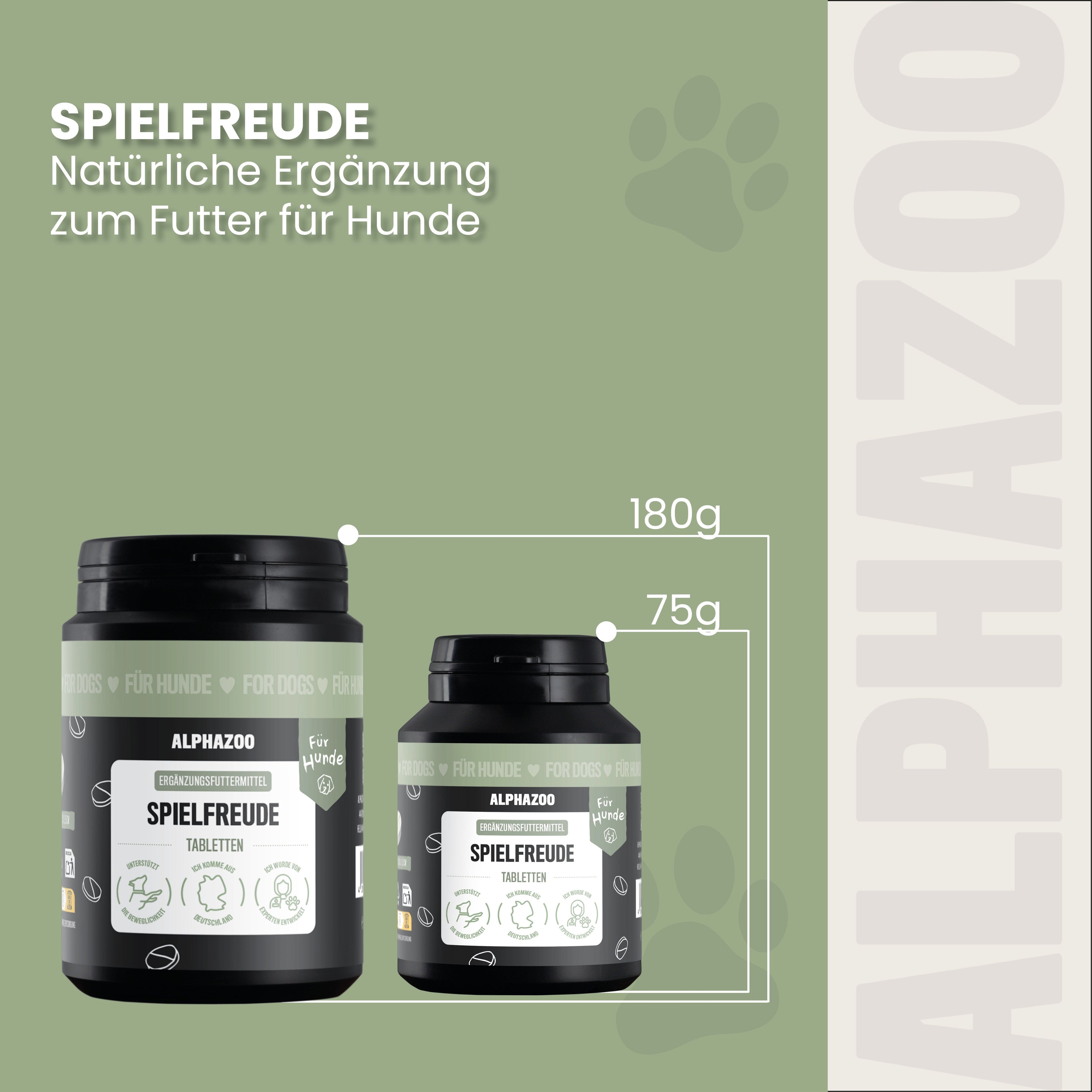 Spielfreude Gelenk-Tabletten für Hunde – mit Glucosamin & Chondroitin
