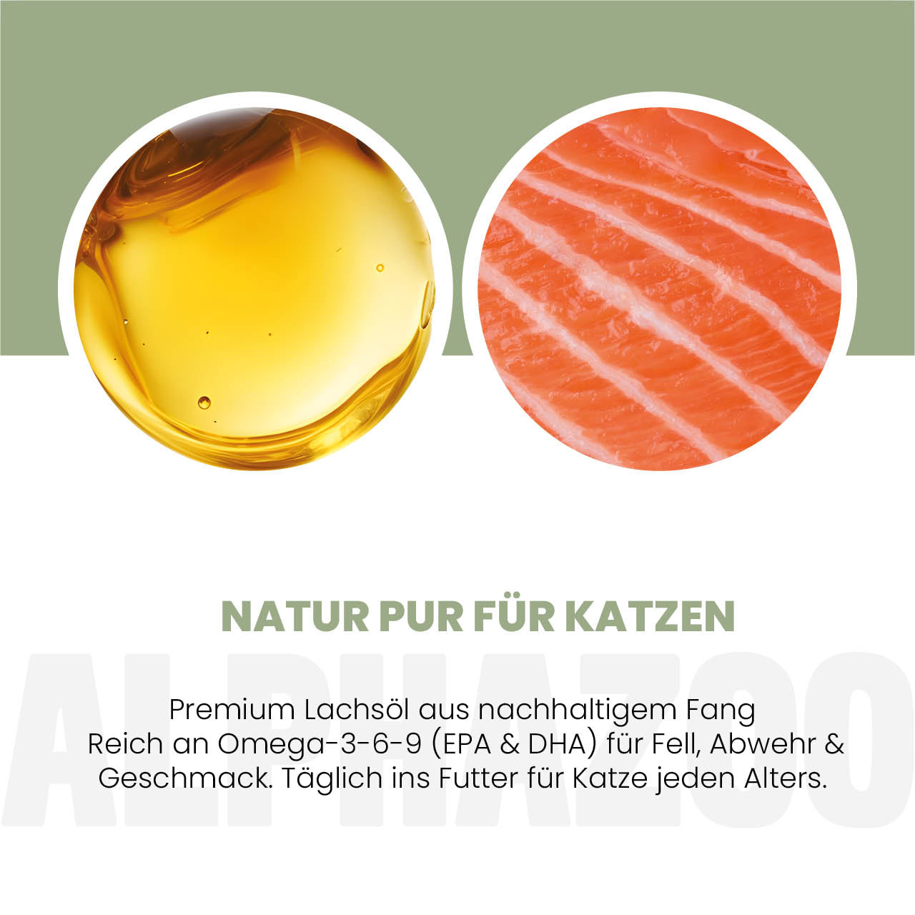 Lachsöl für Katzen – EPA & DHA aus norwegischem Lachs, 100ml & 250ml