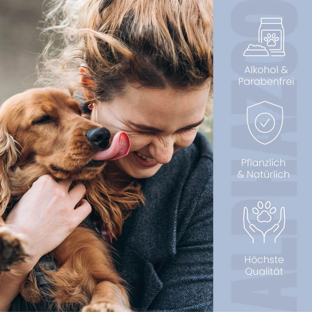 Lavellness Shampoo für Hunde – mit Kokosextrakt & Lavendelöl, silikonfrei