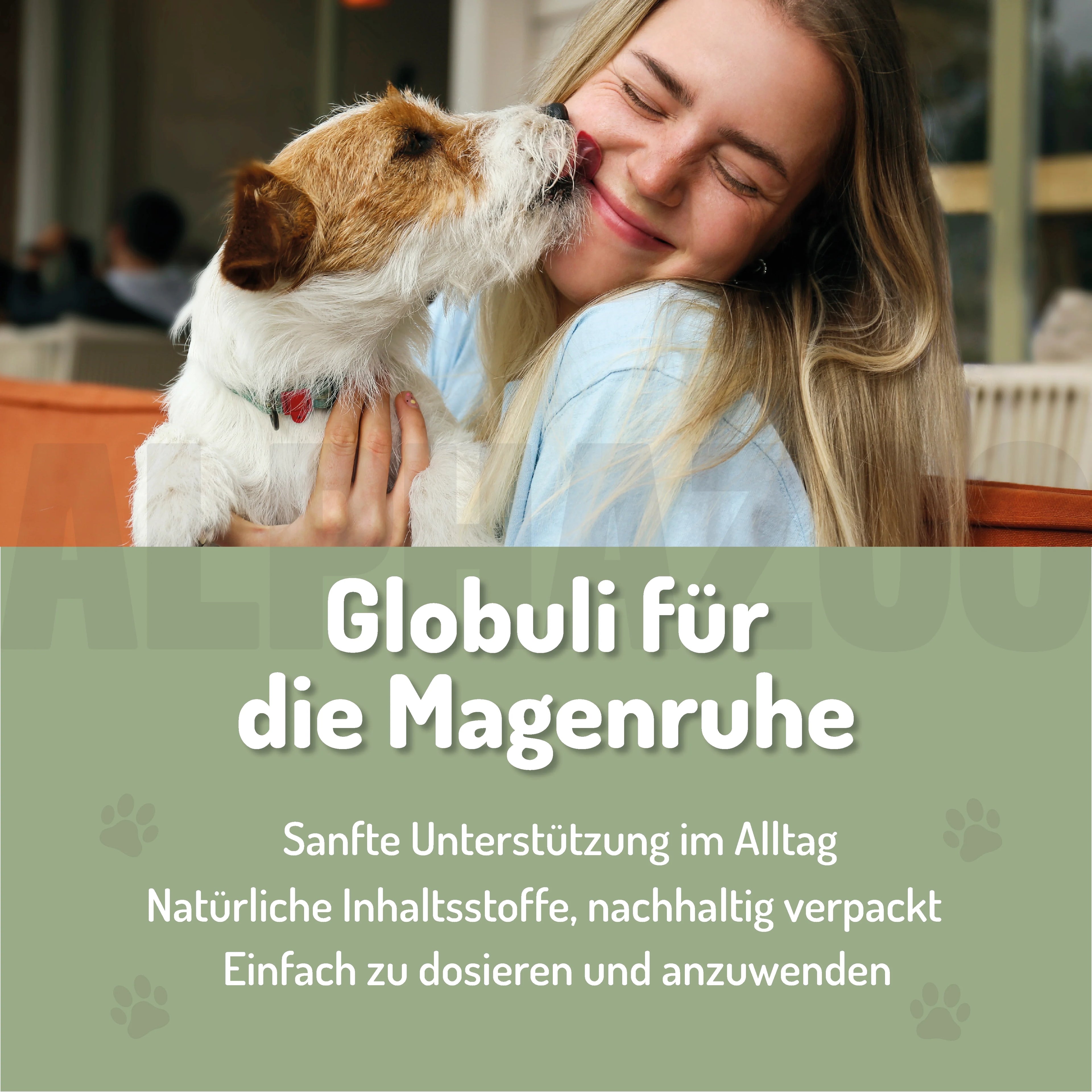 Magenruhe Bachblüten Globuli für Hunde & Katzen – 15g