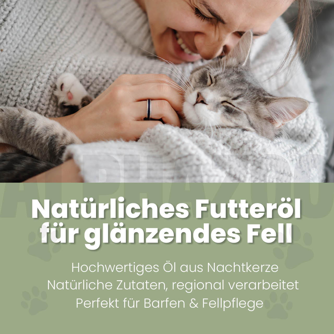 Nachtkerzenöl für Katzen – kaltgepresst & naturbelassen