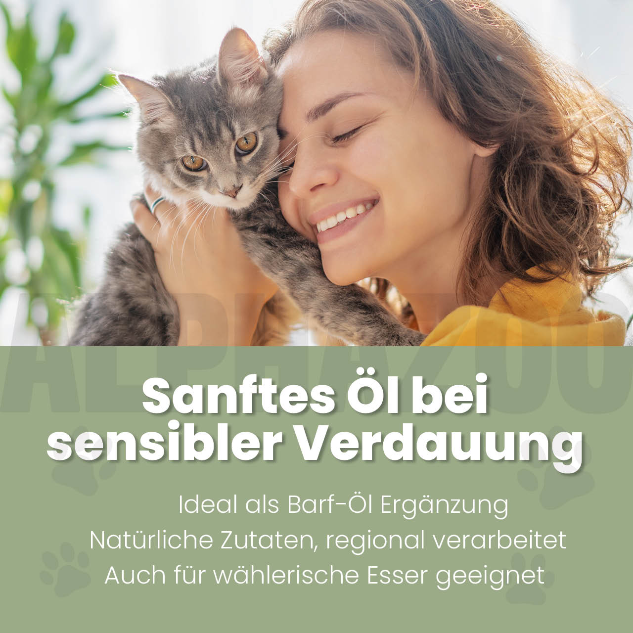 Pupsbremse Futteröl für Katzen – Lein, Hanf & Kürbiskern kaltgepresst
