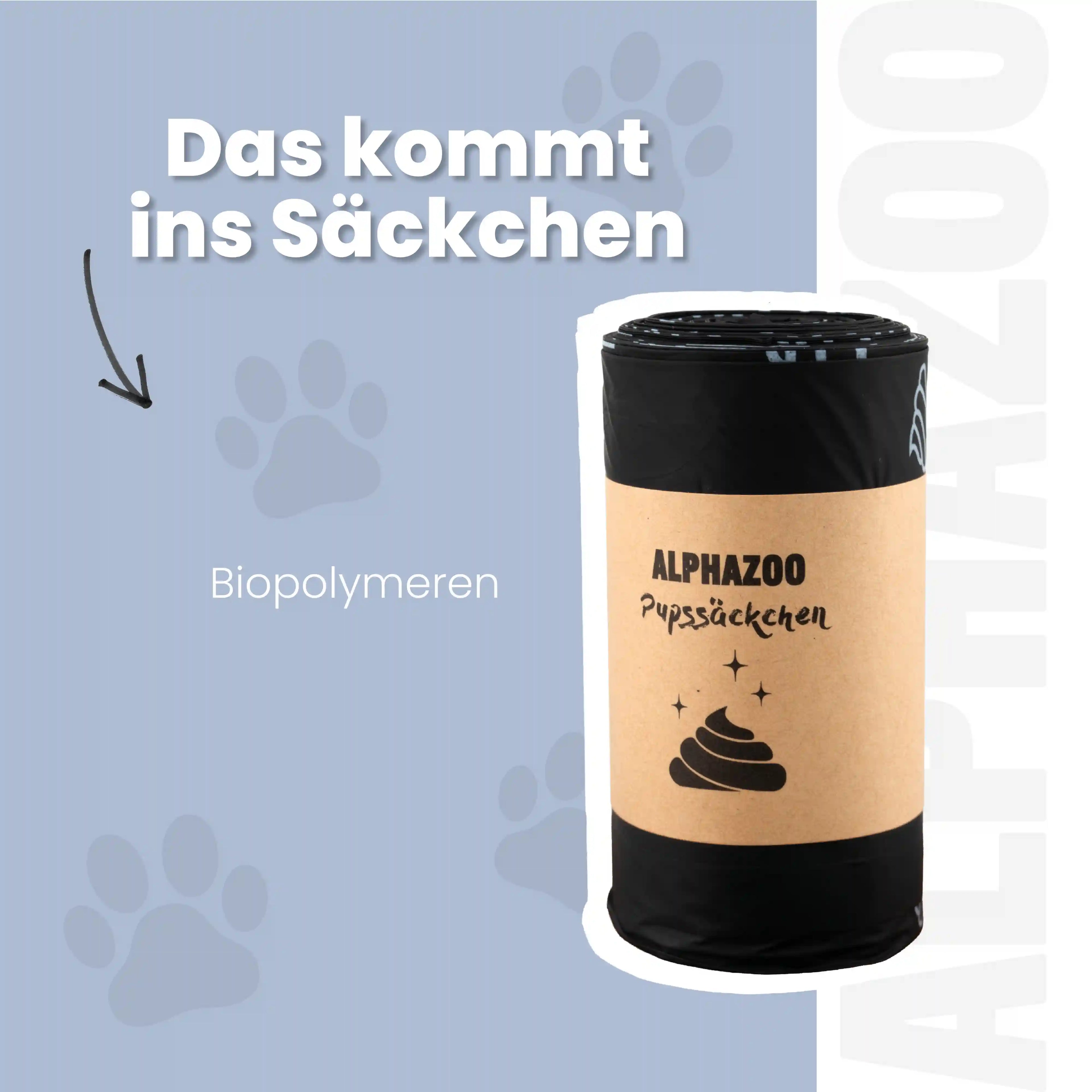 Pupssäckchen Kotbeutel – biologisch abbaubar, reißfest & auslaufsicher
