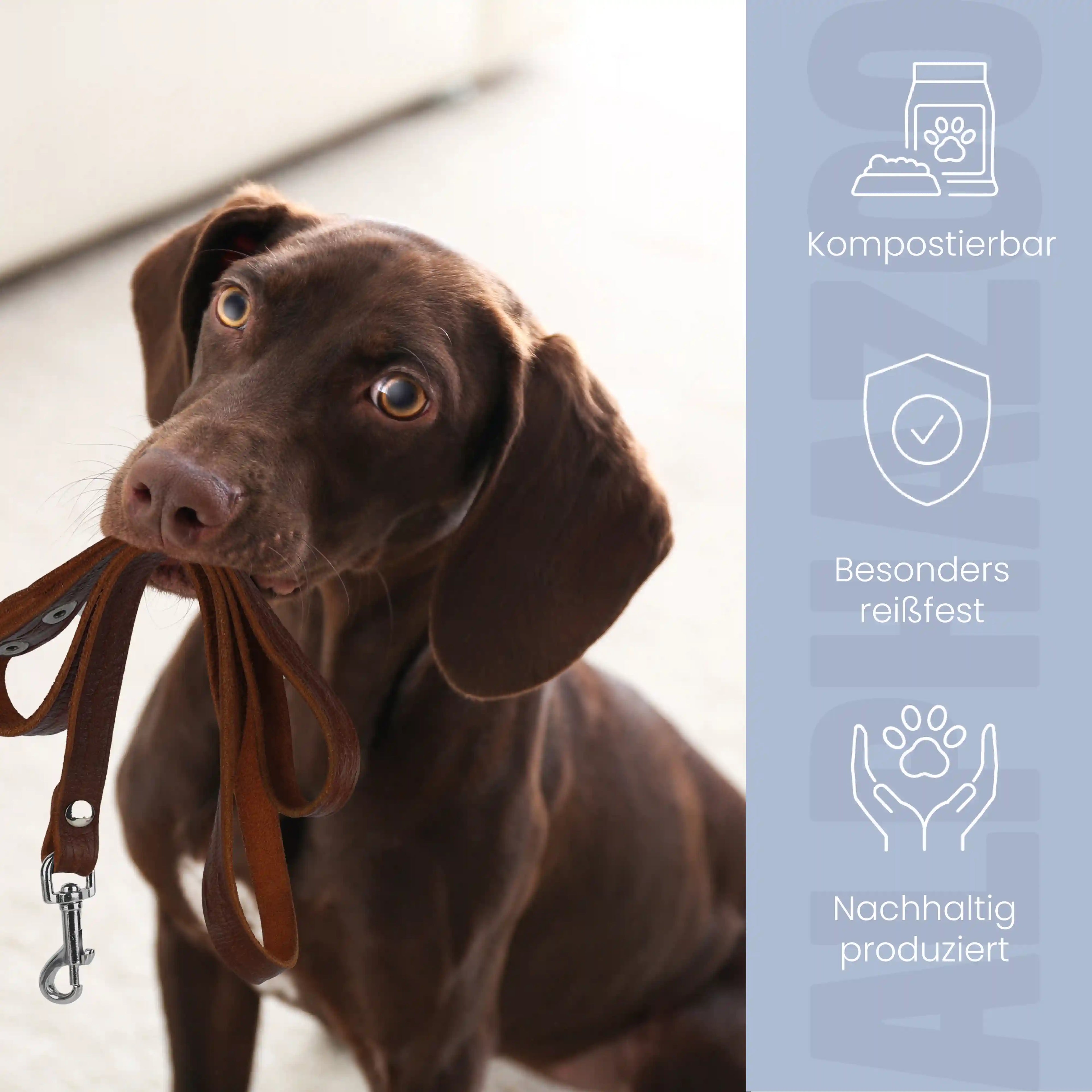 Pupssäckchen Kotbeutel – biologisch abbaubar, reißfest & auslaufsicher