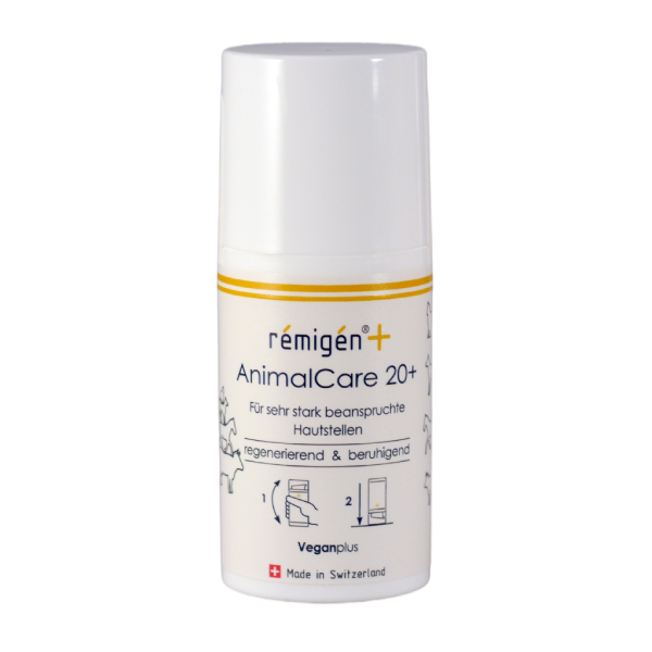 rémigén+ AnimalCare 20+ – Intensive Hautpflege-Suspension für Tiere | 30 ml