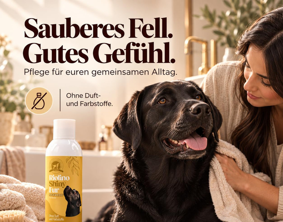 Riolino Shiny Fur Shampoo – Sanfte Pflege für glänzendes Fell