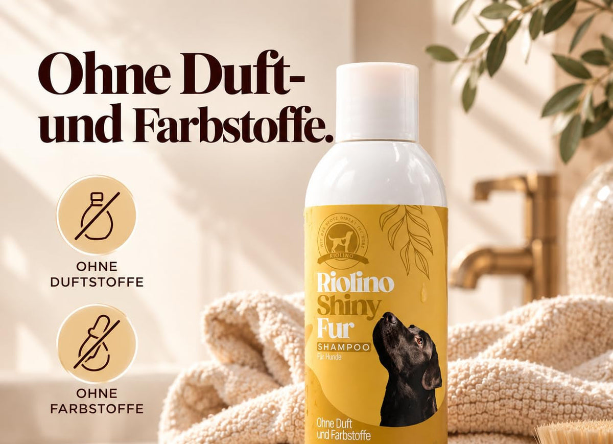Riolino Shiny Fur Shampoo – Sanfte Pflege für glänzendes Fell
