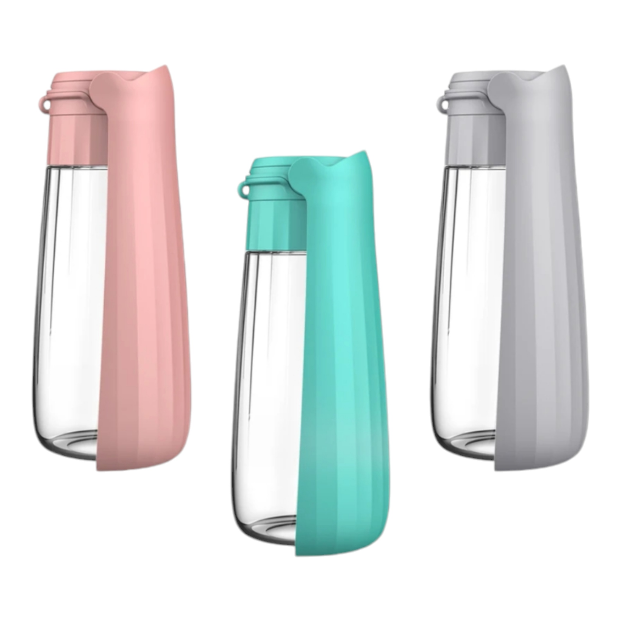 Tragbarer und stabiler und faltbarer 550ml Wasserspender für unterwegs - TierVita